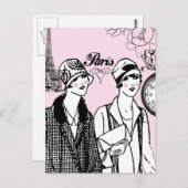 Tijd voor Parijs Briefkaart (Voorkant / Achterkant)