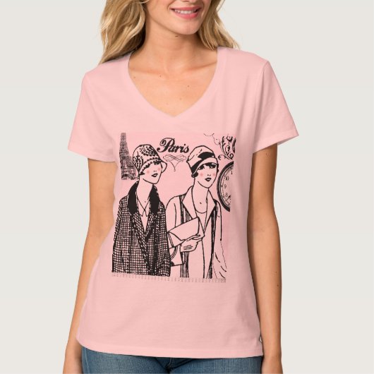 Tijd voor Parijs T-shirt (Voorkant)