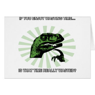 Tijd voor Philosoraptor Wasting