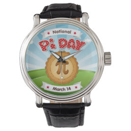 Tijd voor Pi Day Watch Horloge