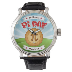 Tijd voor Pi Day Watch Horloge