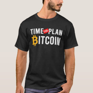Tijd voor Plan B Cryptocurrency & Blockchain T-shirt