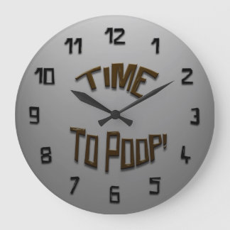 Tijd voor Poop! Klok