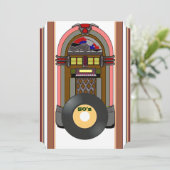 Tijd voor Rock- en roll-Partij Kaart (Staand voorkant)