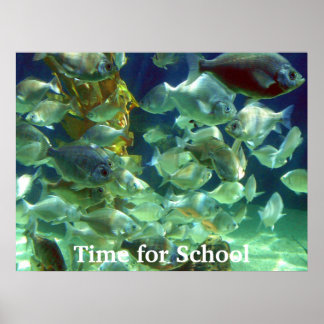 Tijd voor school, tijd voor school poster