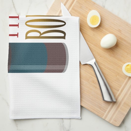 Tijd voor soep theedoek (Quarter Fold)