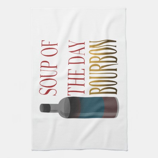 Tijd voor soep theedoek (Verticaal)