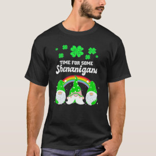 Tijd voor sommige Shenanigans St Patrick's Day Gno T-shirt