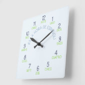 Tijd voor Spaanse klok (Hoek)