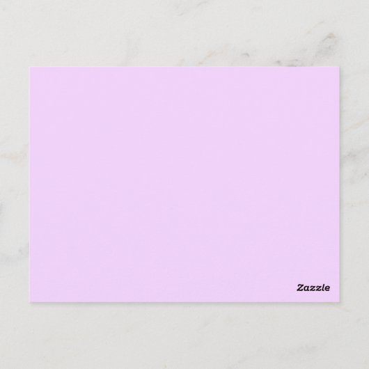 Tijd voor Spring briefkaart (Achterkant)