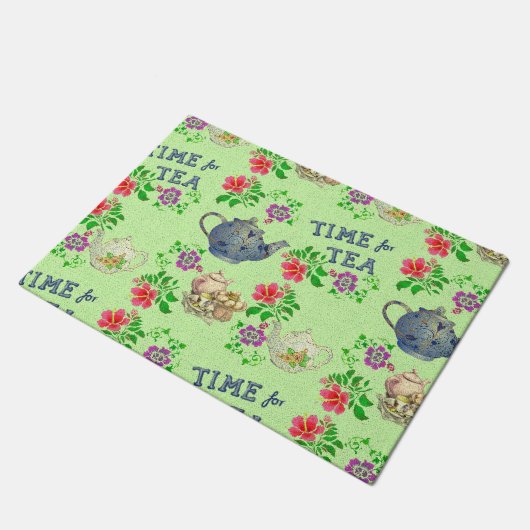 TIJD VOOR TEA DEURMAT (Schuin)