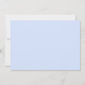 Tijd voor Tea Elephant Baby shower Invitation Kaart (Achterkant)