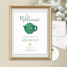 Tijd voor Tea Emerald Gold Vrijgezellenfeest Welko