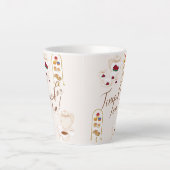 Tijd voor Tea! Latte Mok (Voorkant)