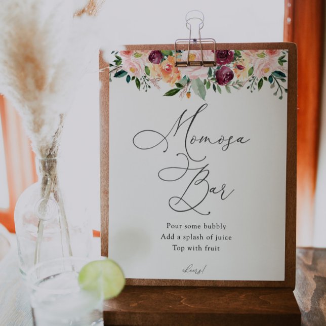 Tijd voor Tea Momosa Bar Sign (Creator heeft geüpload)