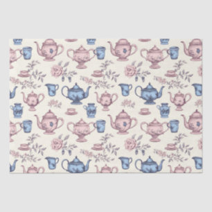 Tijd voor Tea  Pattern Tissuepapier