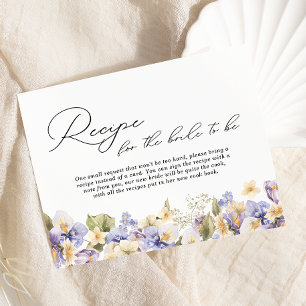 Tijd voor Tea Recept Vrijgezellenfeest Informatiekaartje