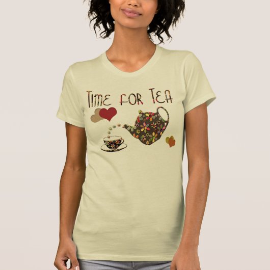 Tijd voor Tea T-Shirt (Voorkant)