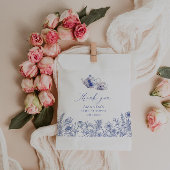 Tijd voor Tea Toile baby shower Bedankzakje