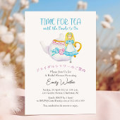 Tijd voor Tea Vrijgezellenfeest Alice Pot Waterver Kaart