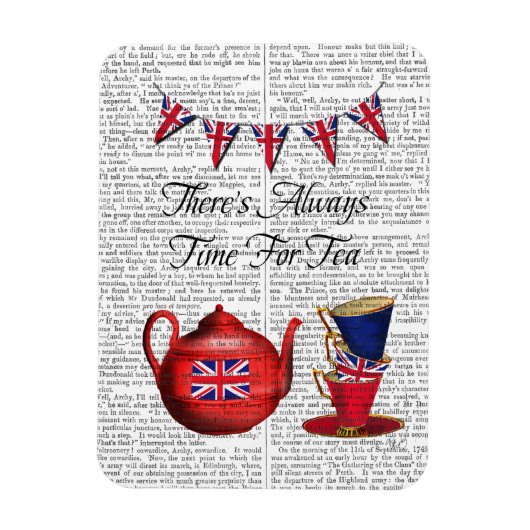 Tijd voor thee 2 magneet (Verticaal)