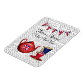 Tijd voor thee 2 magneet (Linkerzijde)