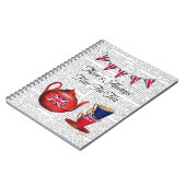 Tijd voor thee 2 notitieboek (Linkerzijde)