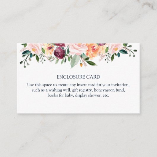 Tijd voor Thee Bijlage Kaart (Voorkant)