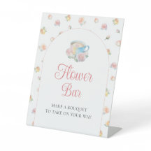 Tijd voor Thee Bloementuin Baby Shower Bloem Bar
