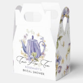 Tijd voor Thee Bloemrijke Bruiloft Feest Bedankdoosjes (Geopend)