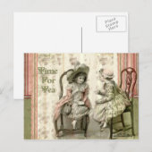Tijd voor thee briefkaart (Voorkant / Achterkant)