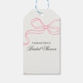 Tijd voor Thee Bruidsfeest Wilde Bloemen  Cadeaulabel