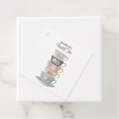 Tijd voor Thee Bruiloft Favor Tag Bedankjes Labels (In situ)