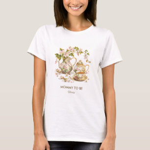 Tijd voor thee / Een Baby is Baby shower brouwen M T-shirt