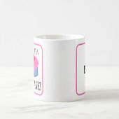 Tijd voor thee en cake! Met jouw naam Koffiemok (Center)