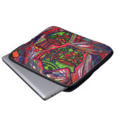 Tijd voor thee laptop sleeve (Voorkant onderkant)