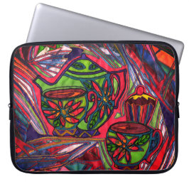 Tijd voor thee laptop sleeve