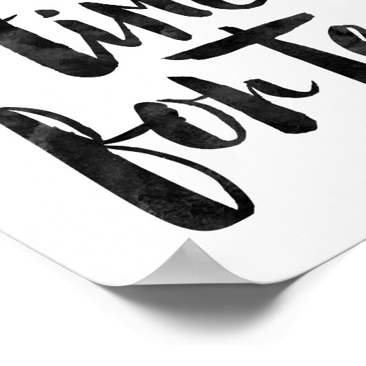 Tijd voor thee poster (Hoek)