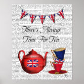 Tijd voor thee poster (Voorkant)