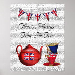 Tijd voor thee poster