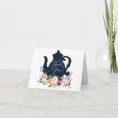 Tijd voor Thee Shower Bedankkaart (Voorkant)