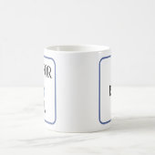 Tijd voor thee. Tea cup. Met jouw naam Koffiemok (Center)