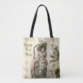 Tijd voor thee tote bag (Voorkant)