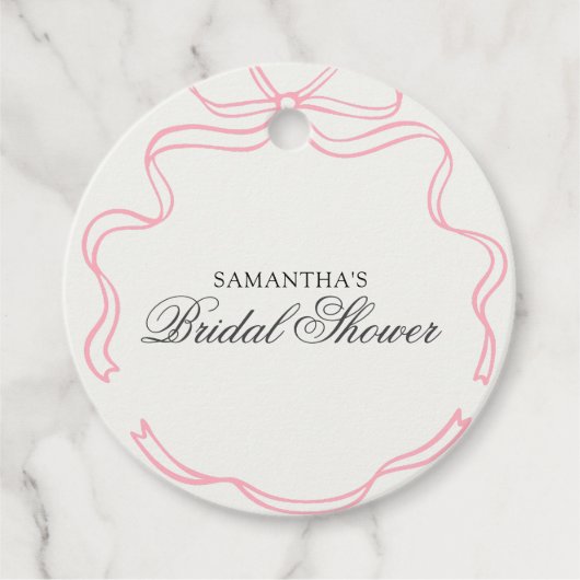 Tijd voor theebloem Vrijgezellenfeest Bedankjes Labels (Voorkant)