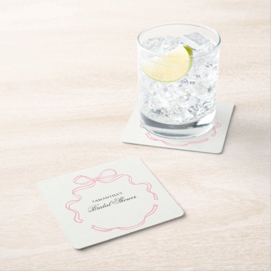 Tijd voor theebloem Vrijgezellenfeest Kartonnen Onderzetters (Insitu)