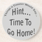 Tijd voor thuisgebruik Onderzetter (Voorkant)