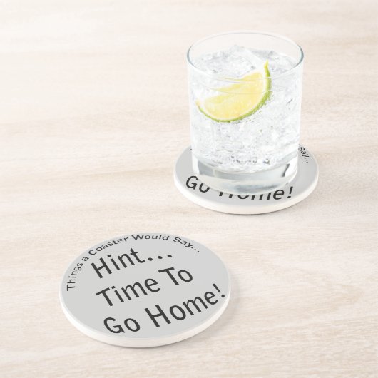 Tijd voor thuisgebruik Onderzetter (Zijkant)