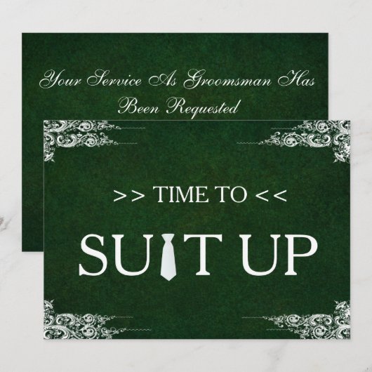 Tijd voor uitrusten Black Chalk Board Swirl Uitnod Kaart (Voorkant / Achterkant)