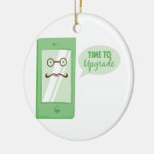Tijd voor upgrade keramisch ornament (Links)