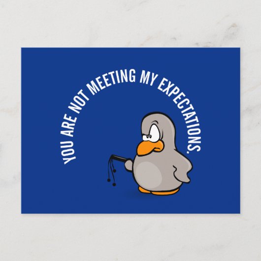 Tijd voor uw jaarlijkse review van de werknemerspr briefkaart (Voorkant)